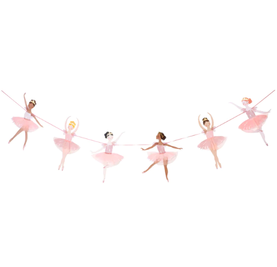 Guirnalda de bailarina de ballet