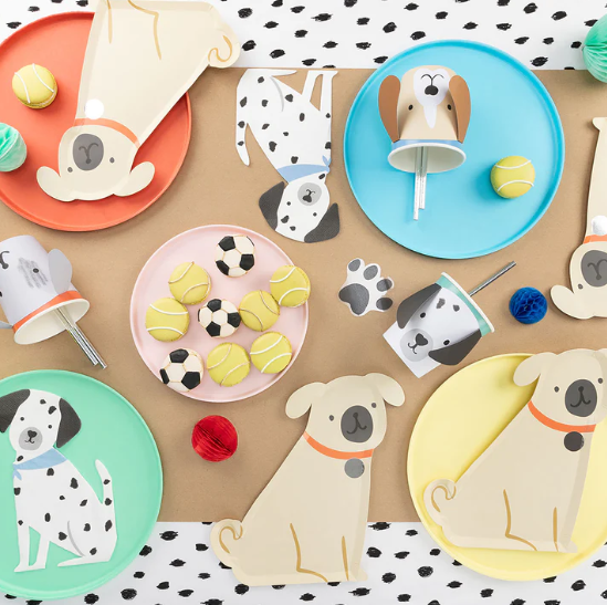 Servilletas de perro (x 16)