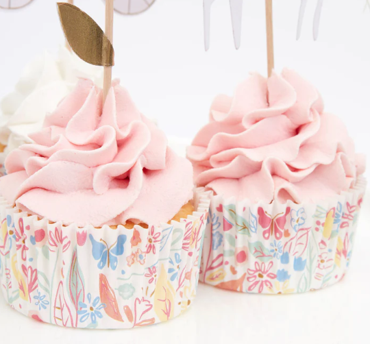 Kit de cupcakes de princesa (x 24 adornos)