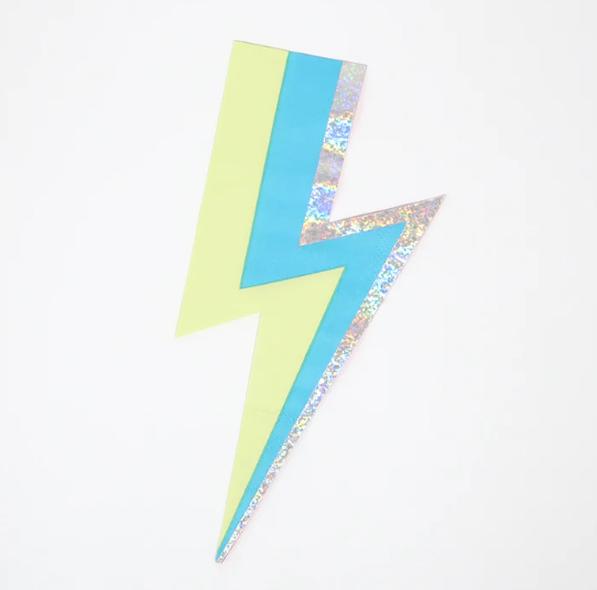 Servilletas Rayo super héroe (x 16)