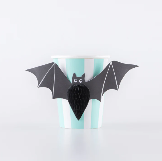 Vasos  de Panal de Halloween (x 8)