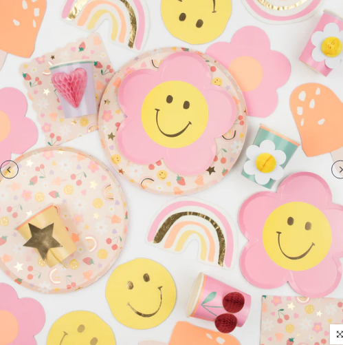 Vasos iconos felices(x8)