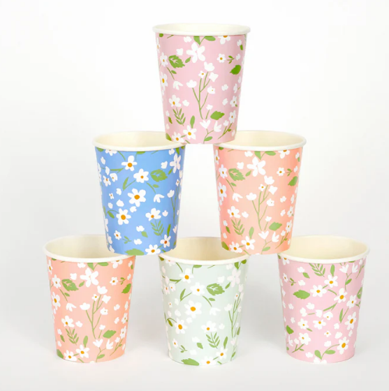 Vasos florales Ditsy (x 12)