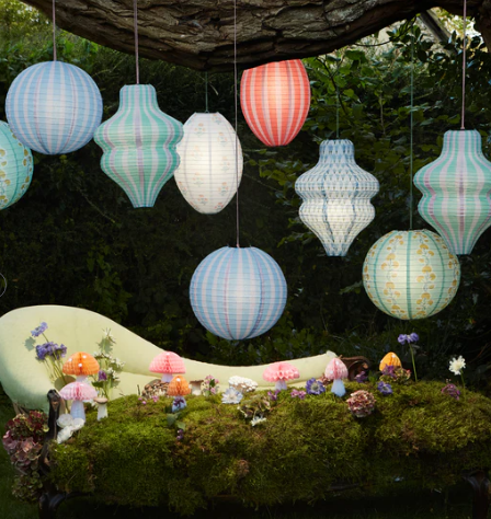 Linternas a Rayas X 3