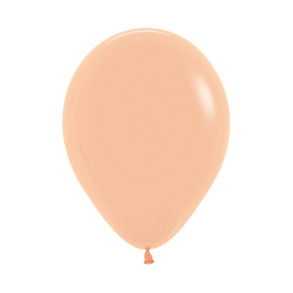 GLOBO LATEX REDONDO PASTEL MATE MELON