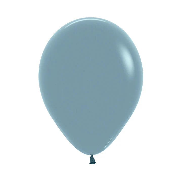 GLOBO LATEX REDONDO PASTEL DUSK AZUL