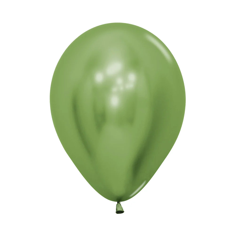 GLOBO LATEX REDONDO REFLEX VERDE LIMA