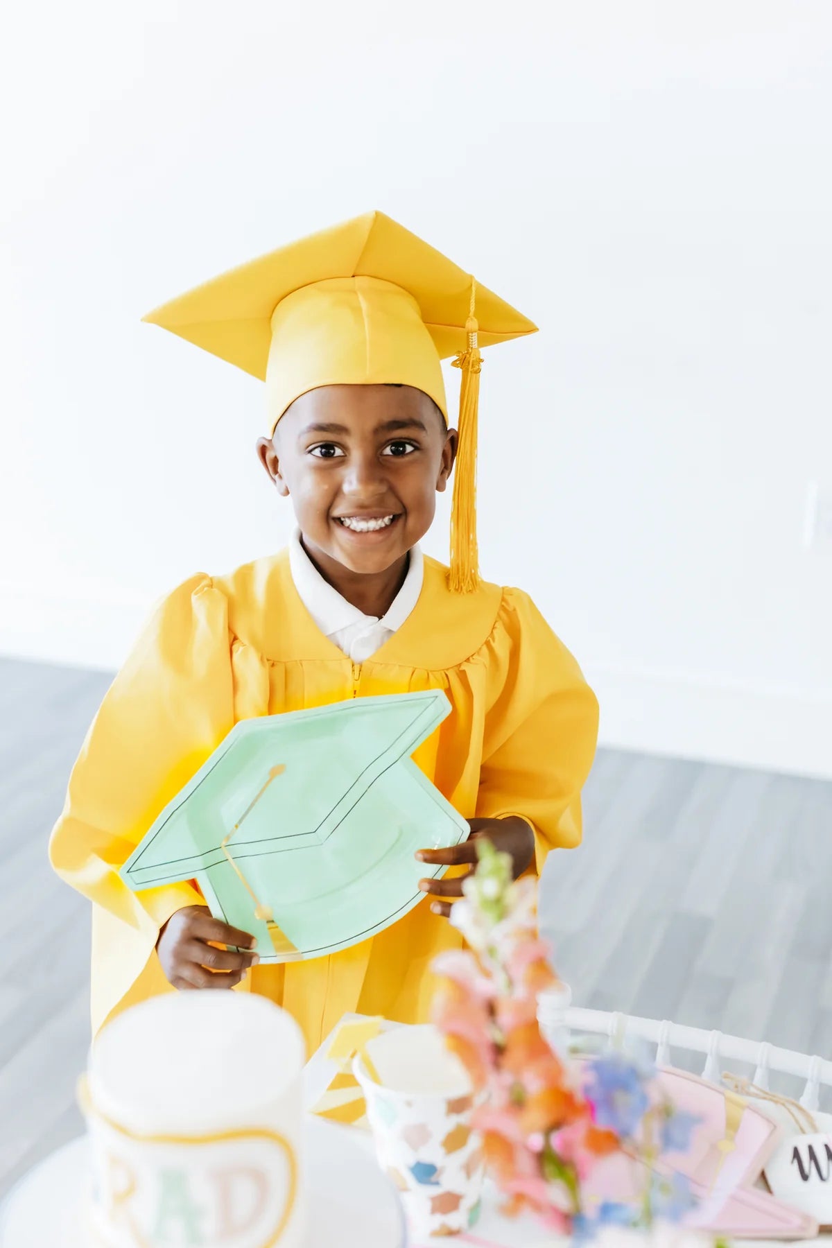 Platos de gorro de graduación (x8)