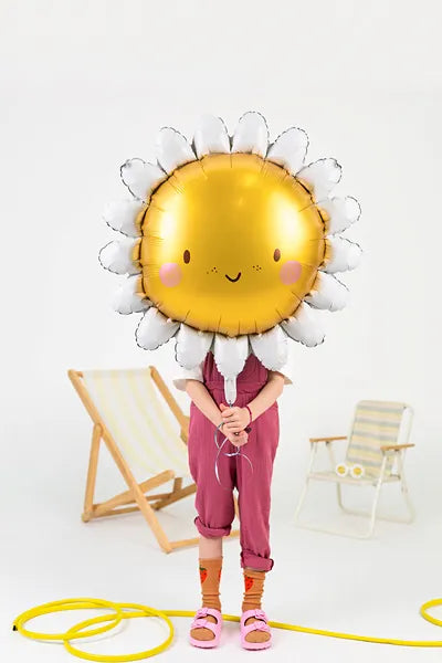 Globo de aluminio Sun- flor 90 cm
