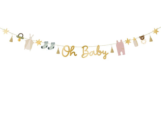 Banner Oh baby, mix, 2,5 m