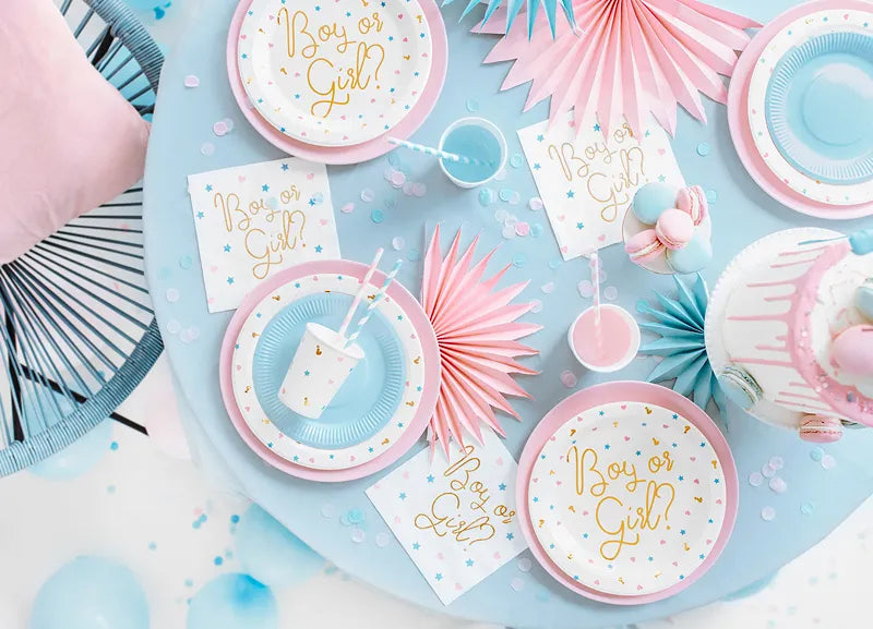 Servilletas - Niño o Niña, 33x33 cm