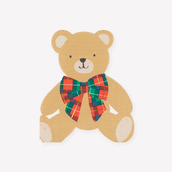 Servilleta de oso (x16)