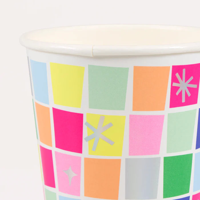 Vasos bolas de disco (x8)