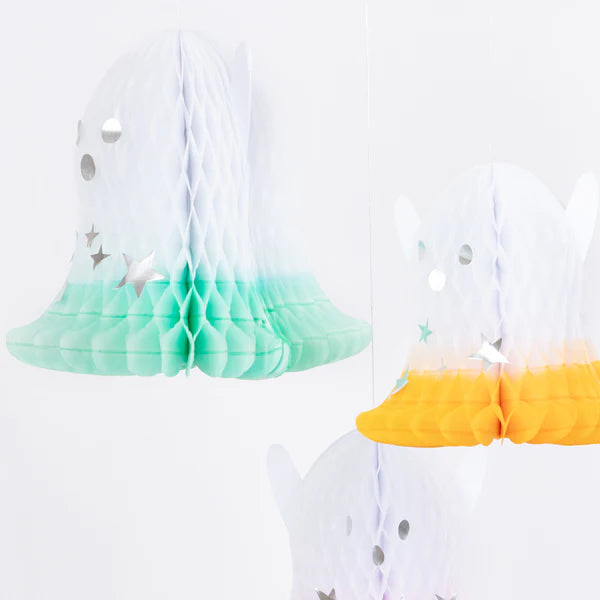 Decoracion colgante de fantasma (x6)