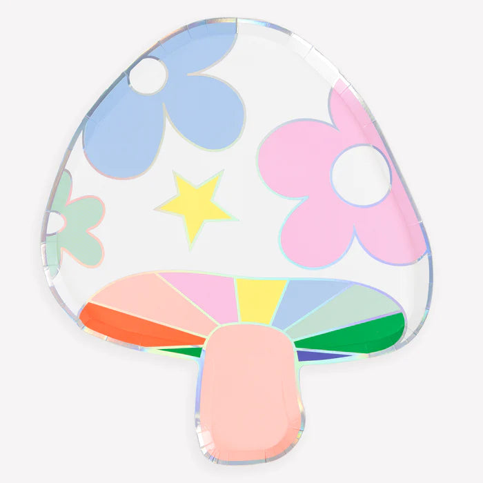 Platos de hongos Groovy (x8)