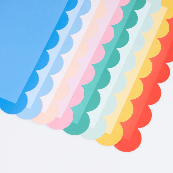 Individuales colores mixtos (x12)