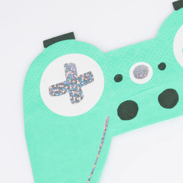 Servilletas control de videojuegos (x16)