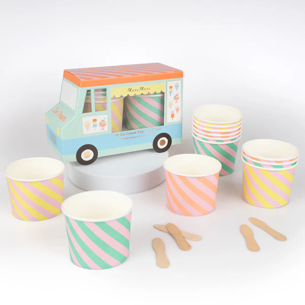 Tazas de helado (x12)