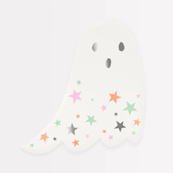 Platos de fantasmas con estrella (x8)