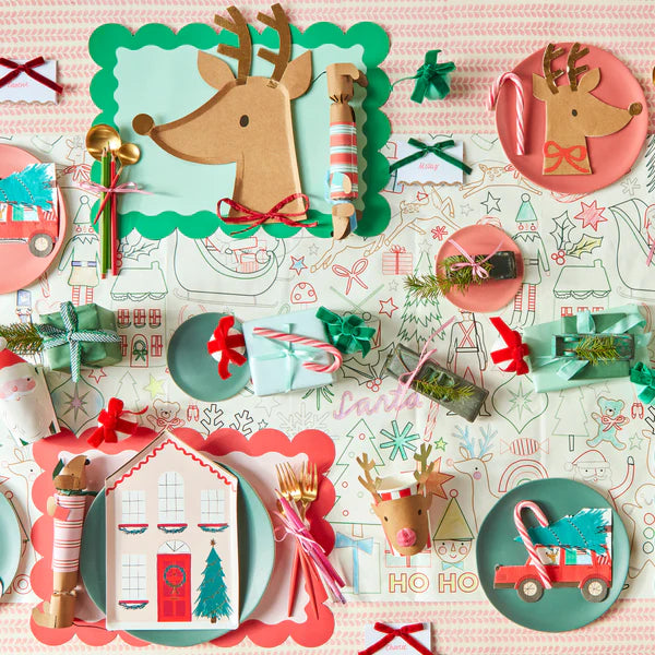 Individuales de navidad (x 8)