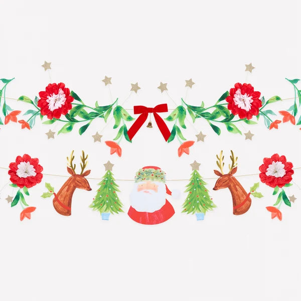 Set de guirnaldas navideñas