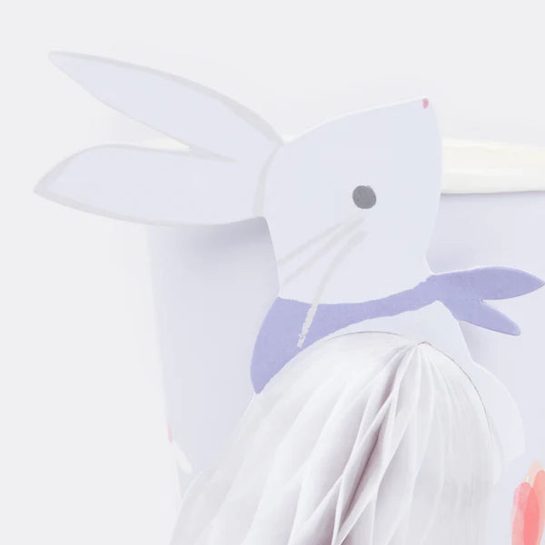 Vasos de conejo de nido de abeja (x8)