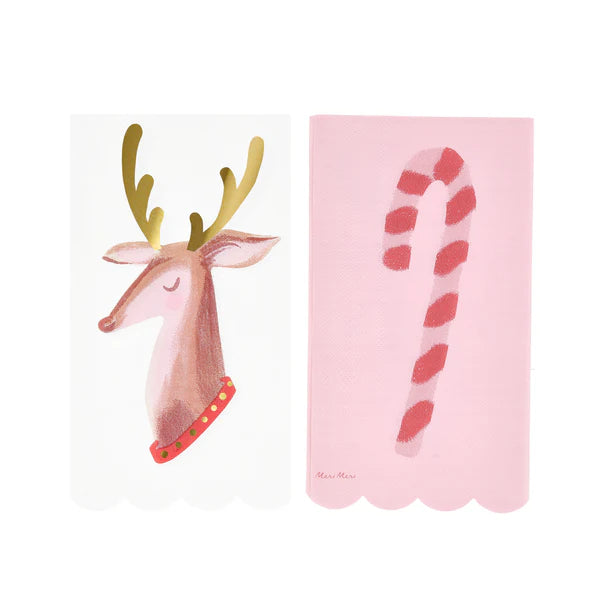 Toallas de navidad con iconos navideños (x16)