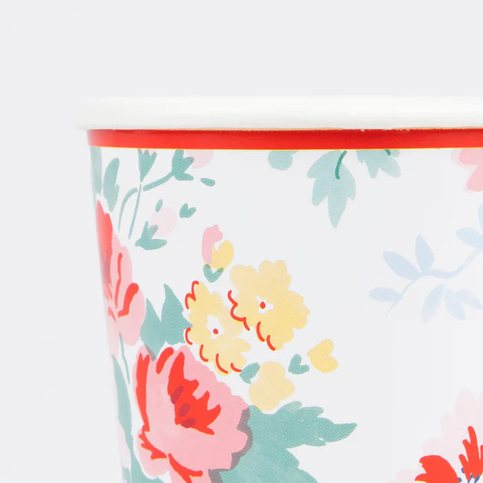 Vasos florales vintage (x8)