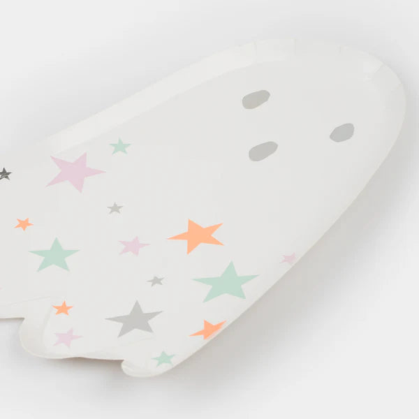 Platos de fantasmas con estrella (x8)