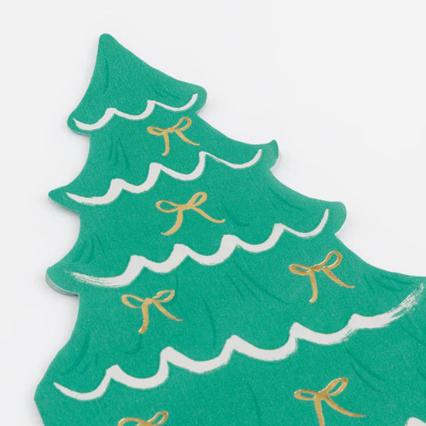 Servilleta de árbol de navidad (x16)