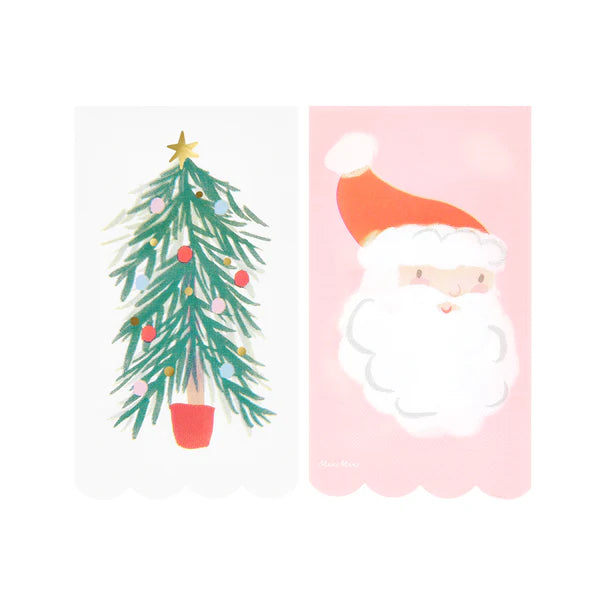 Toallas de navidad con iconos navideños (x16)