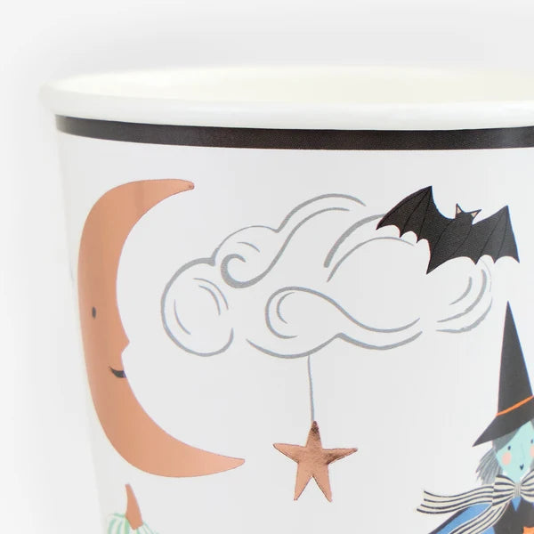 Vasos de halloween (x8)