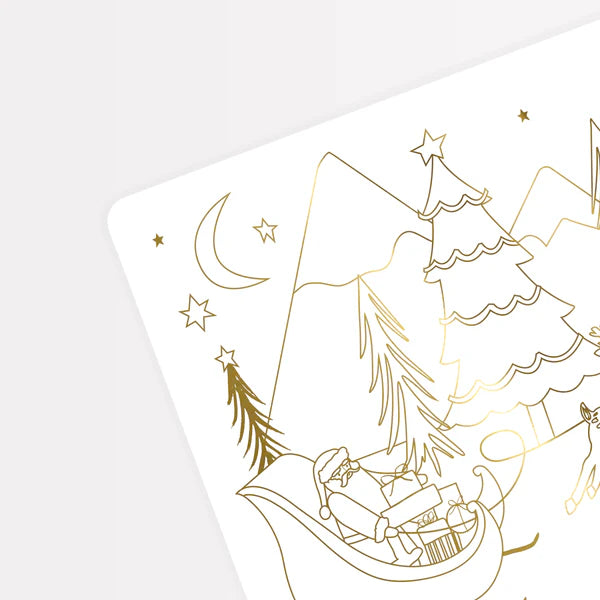 Manteles individuales de navidad (x8)