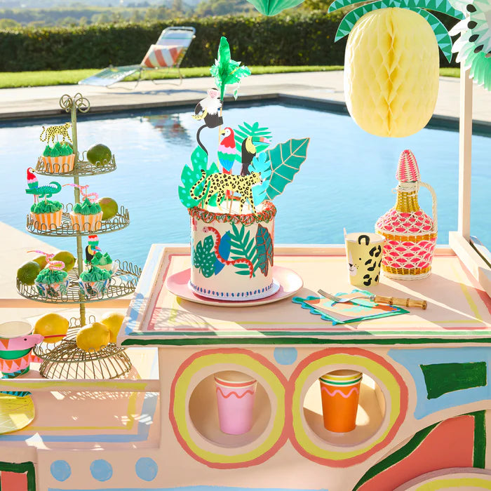 Kit de cupcake fiesta en la jungla (x24)