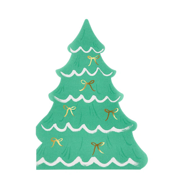 Servilleta de árbol de navidad (x16)
