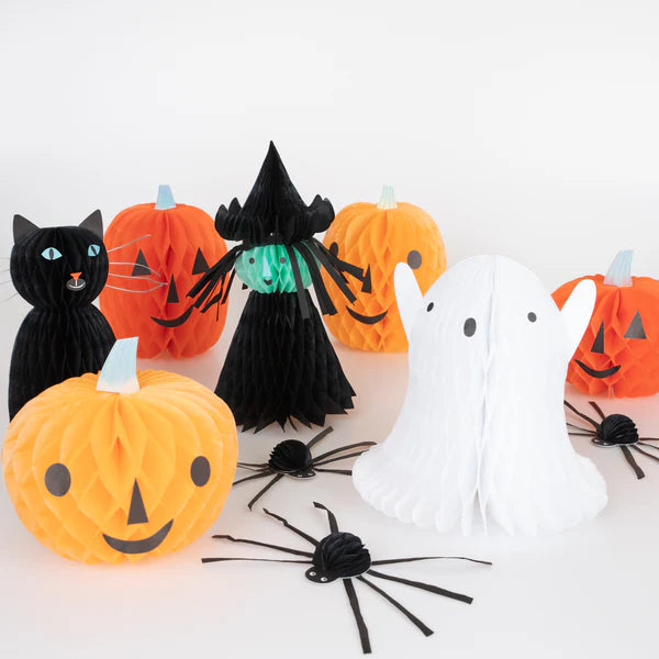 Personajes Halloween de panal (x10)
