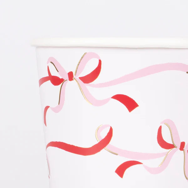 Vaso de lazo de cinta (x8)