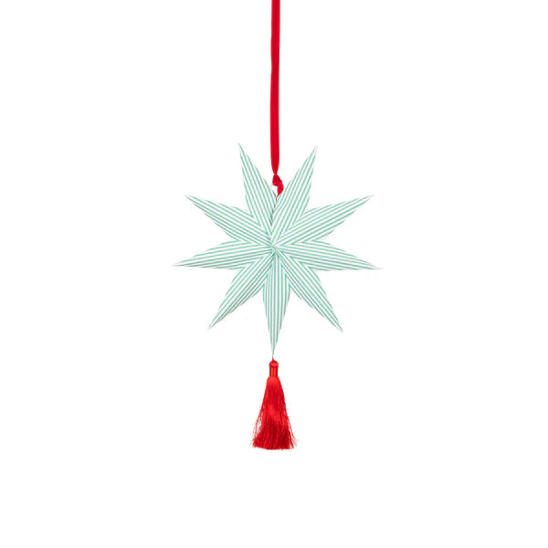 Decoración de estrellas a rayas (x3)