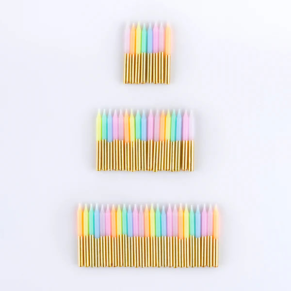 Mini velas pastel (x50)