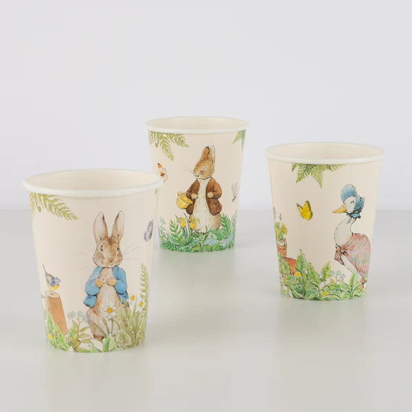 Vasos de Peter Rabbit (x8)