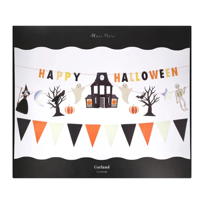 Guirnalda Halloween feliz