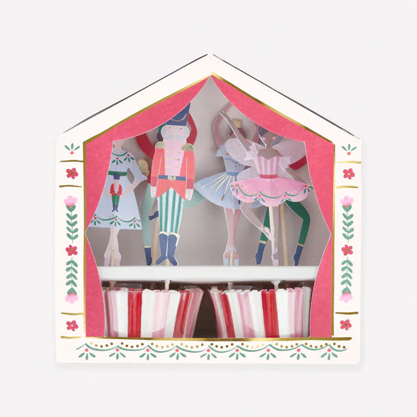 Kit de cupacake Ballet de cascanueces (x16)