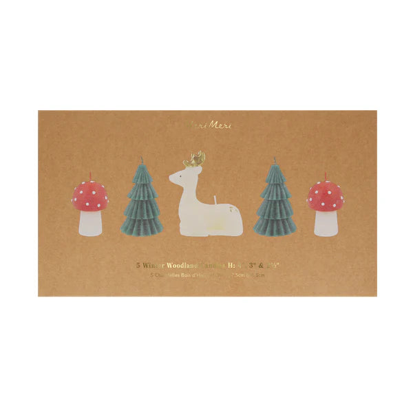 Velas de navidad (x5)