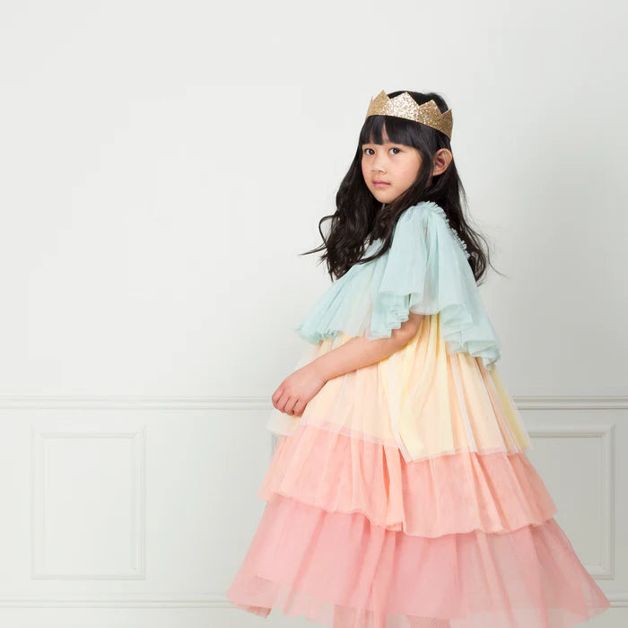 Disfraz princesa multicolor