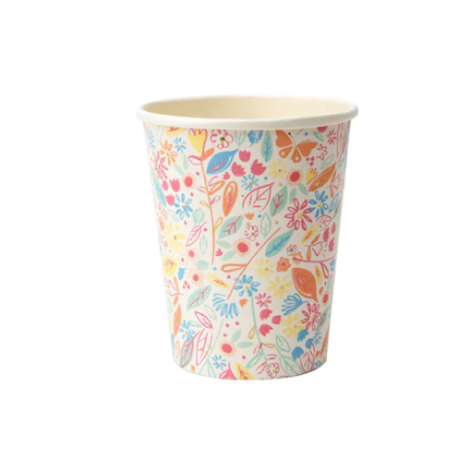 vasos flores mágicas (x8)