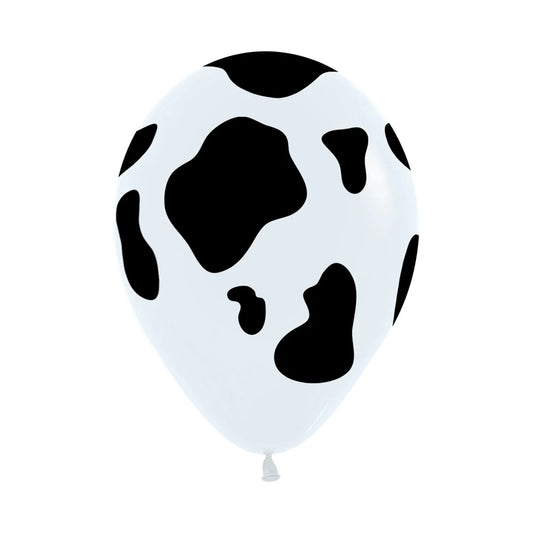 GLOBO LATEX  VACA FASHION BLANCO