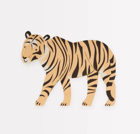 Servilleta tigre (x 16 und)