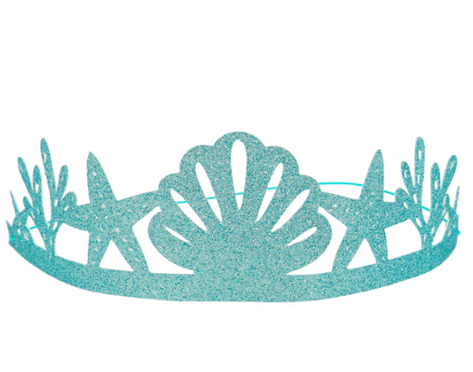 Coronas de Fiesta de Sirenas (x 8)
