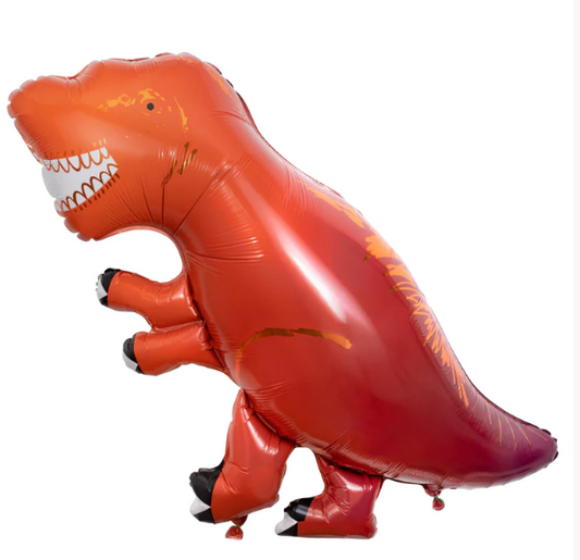 Globo metalizado dinosaurio T-Rex