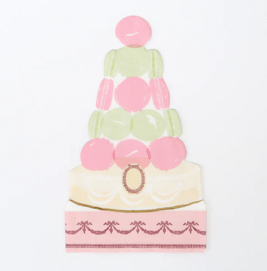 Servilletas Laduree Paris Macaron Pyramid (x 16)